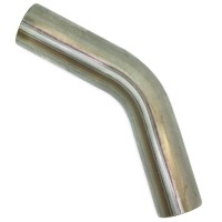 Труба гнутая Ø63, угол 45°, длина 300 мм (сталь)