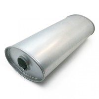 Глушитель универсальный «ТВС» прямоточный (алюминизированная сталь) Ø51*500