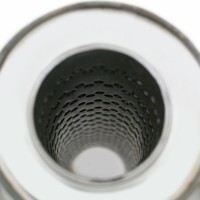 Резонатор «belais» круглый Ø100 мм, длина 300 мм, труба Ø57 мм (нержавеющая сталь)